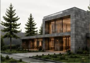 Сучасний будинок архітектурної студії UrbanHaven