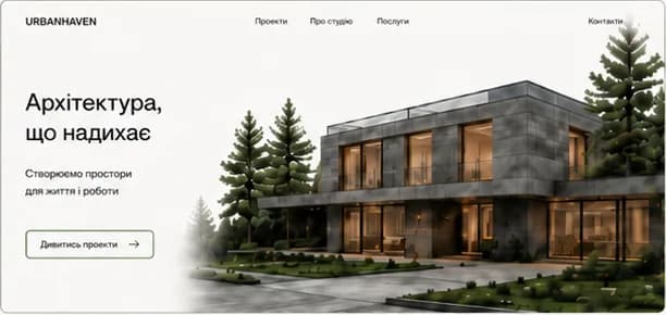 Рекомендований проєкт UrbanHaven